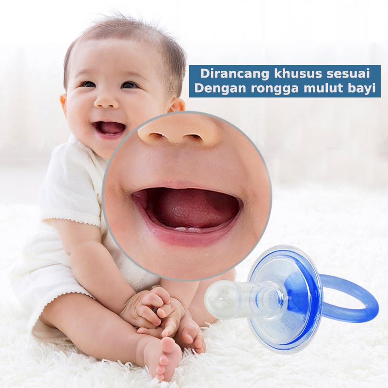 YOUNG YOUNG Dot / Empeng Bayi 1 Pcs BPA Free Silicone Nipple Bebas Bahan Kimia IL-SA-1 Warna Random