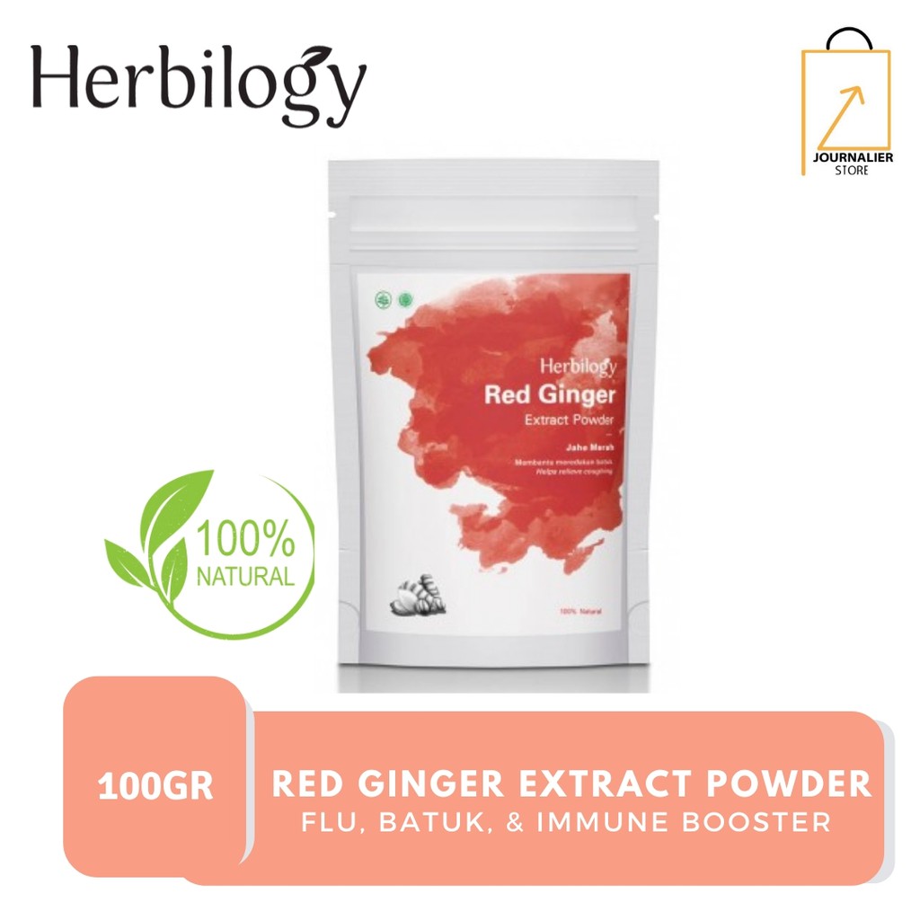 

HERBILOGY Red Ginger Extract Powder Jahe merah 100gr