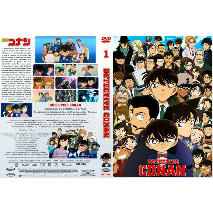 Detective Conan Dvd Subtittle Bahasa Indonesia Update Sampai Terbaru Shopee Indonesia