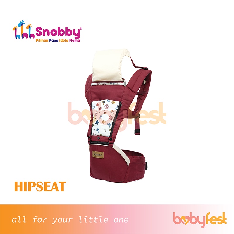 Snobby Gendongan Hipseat 6 Posisi Saku Sirkulasi  Beach Series TPG7141