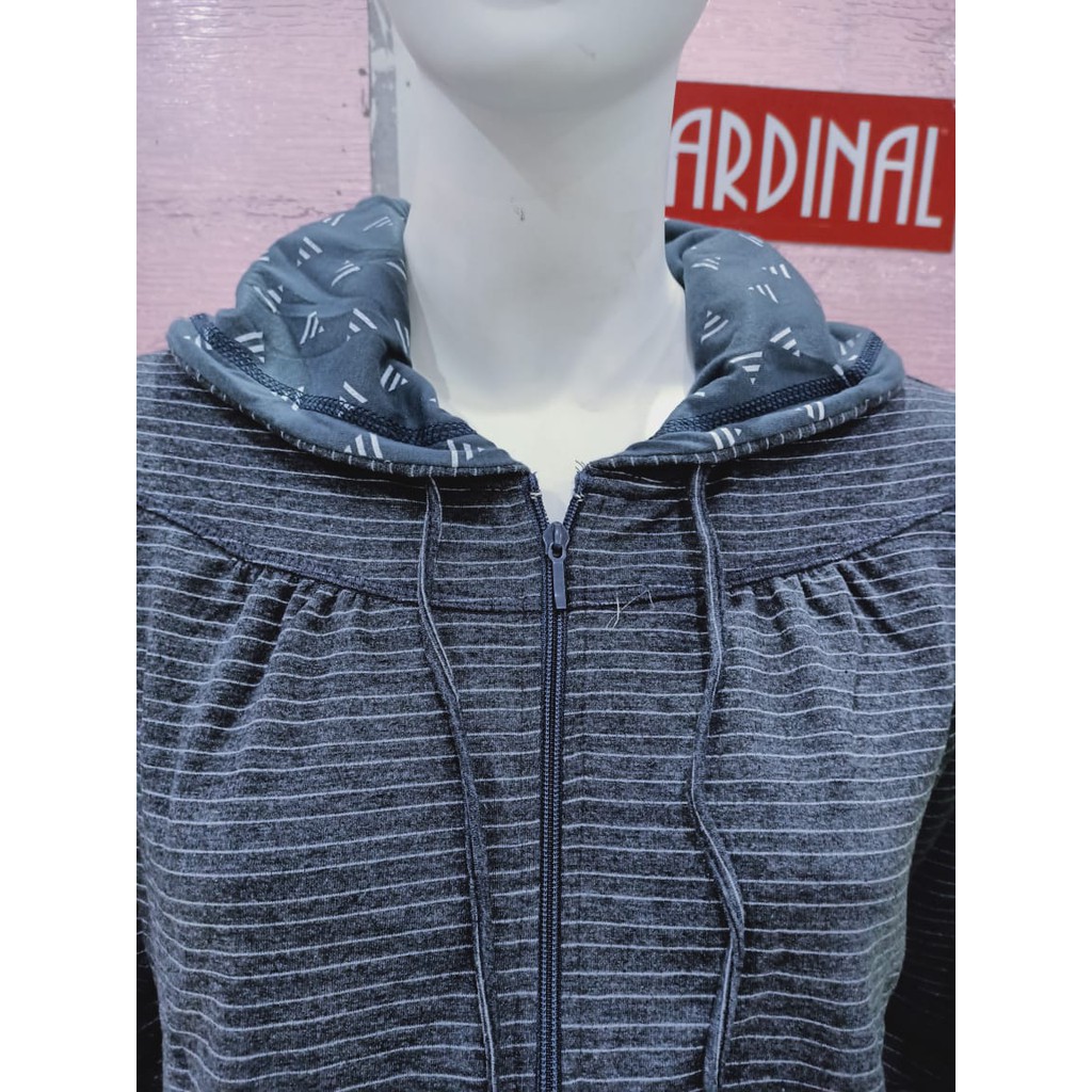 gof CARDINAL SWEATER GIRL Pakaian Wanita Outerwear Jaket Reguler Katun Polos Original