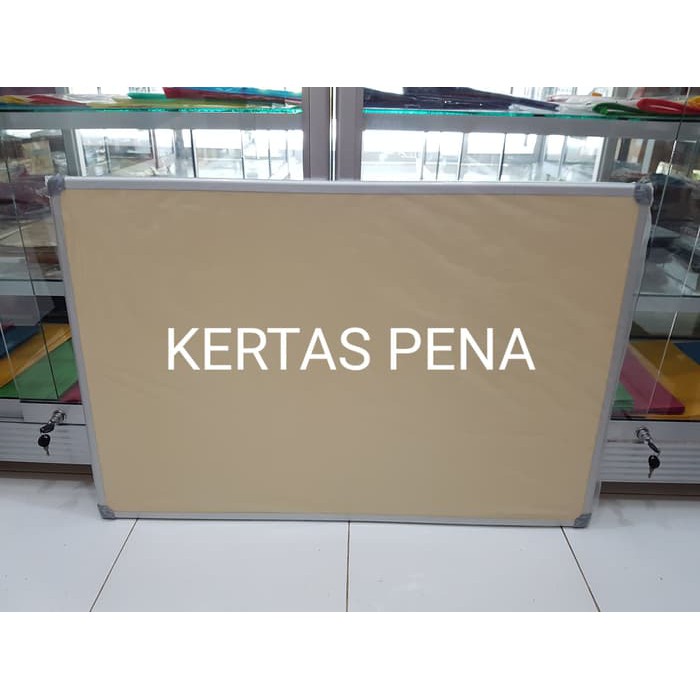 

PAPAN SOFTBOARD POLOS CLASSIC / PIN BOARD SAKANA 60X90 CM (GANTUNG)