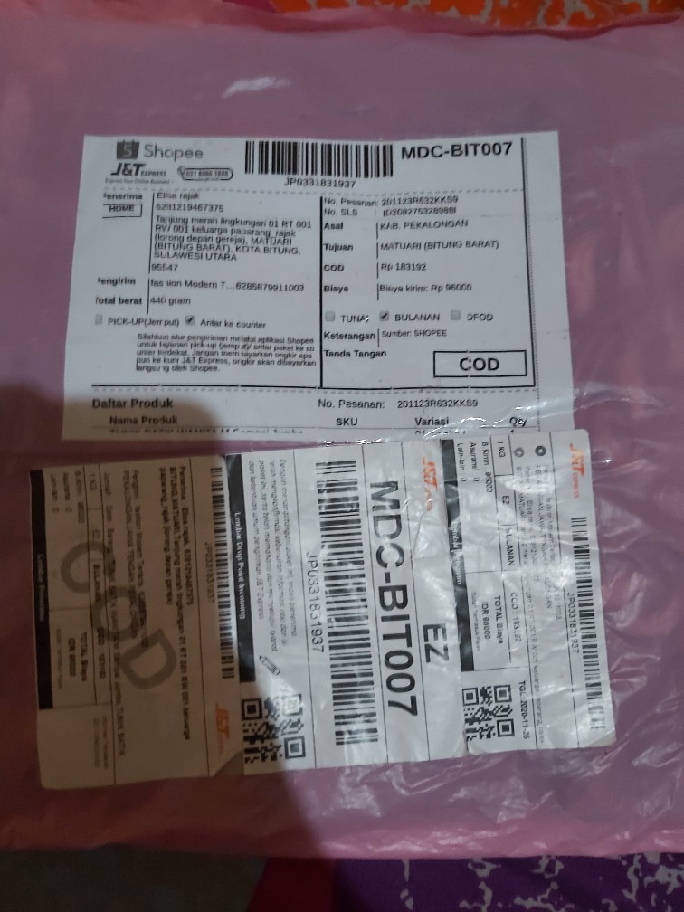 Tunik Batik Wanita M Sampai Jumbo