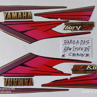  Lis  stiker  strping RX  king  1995 fullset Shopee Indonesia