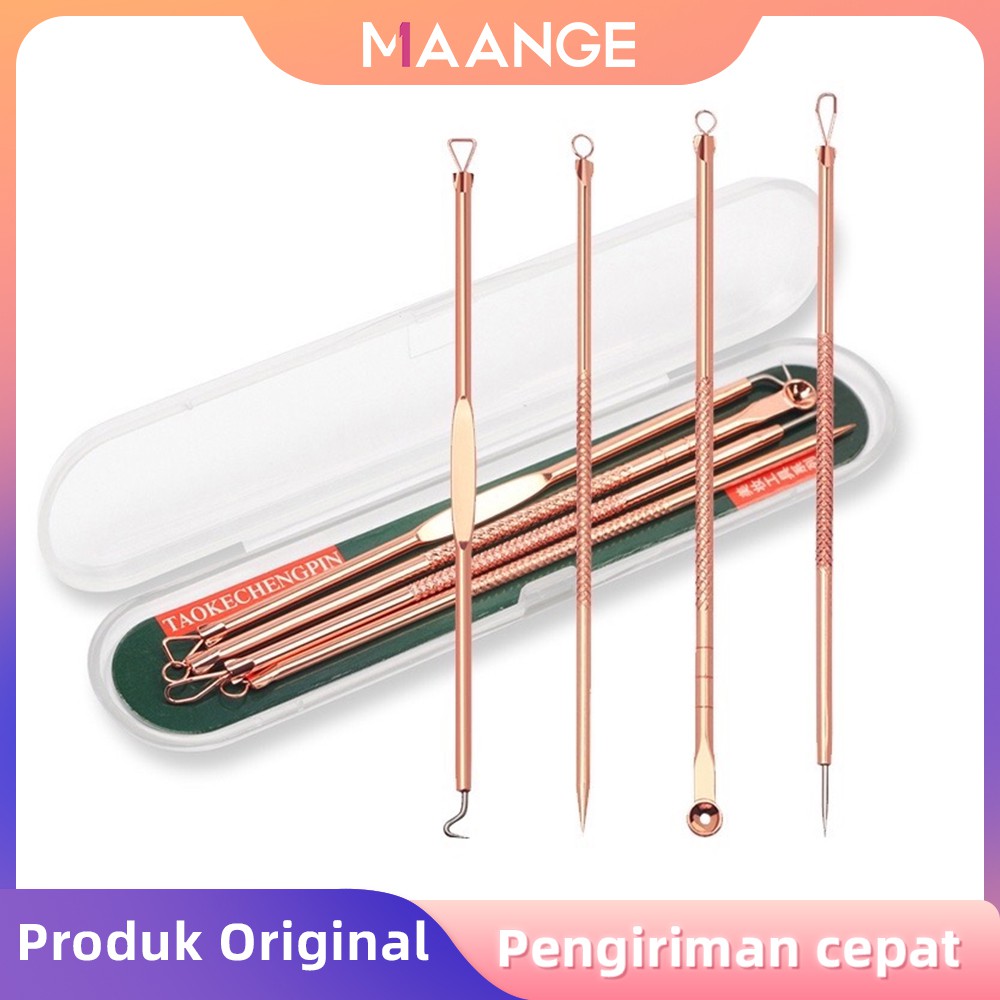 MAANGE 4Pcs/Set Alat Extractor Komedo Blackhead 3003