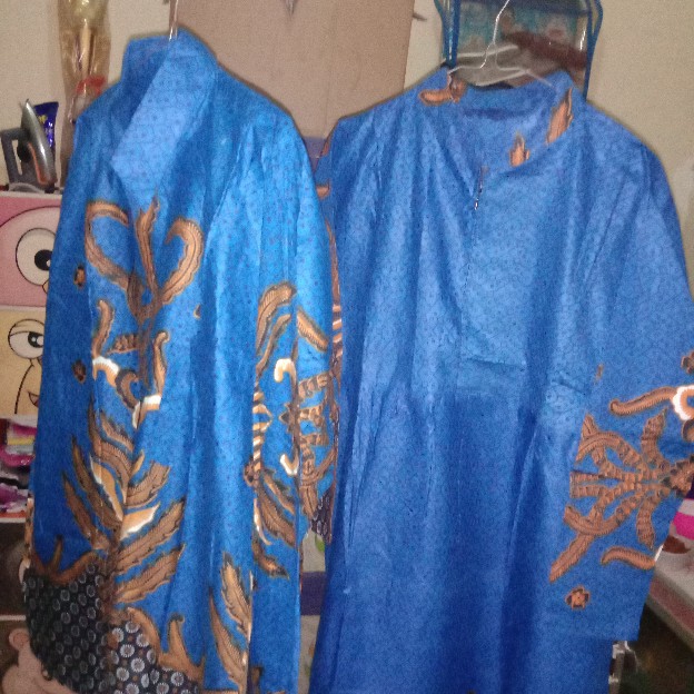 Couple Batik Keluarga/couple Batik Terkini/couple Batik Halus