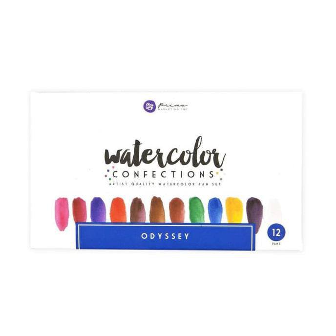 

Ready! Prima Marketing Watercolor Confections (Odyssey) - 12 Colors Termurah