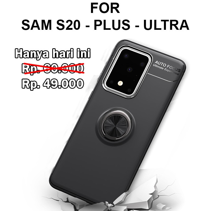 Silicone Softcase Back Cover Samsung S20 - Plus - Ultra Auto focus iring case