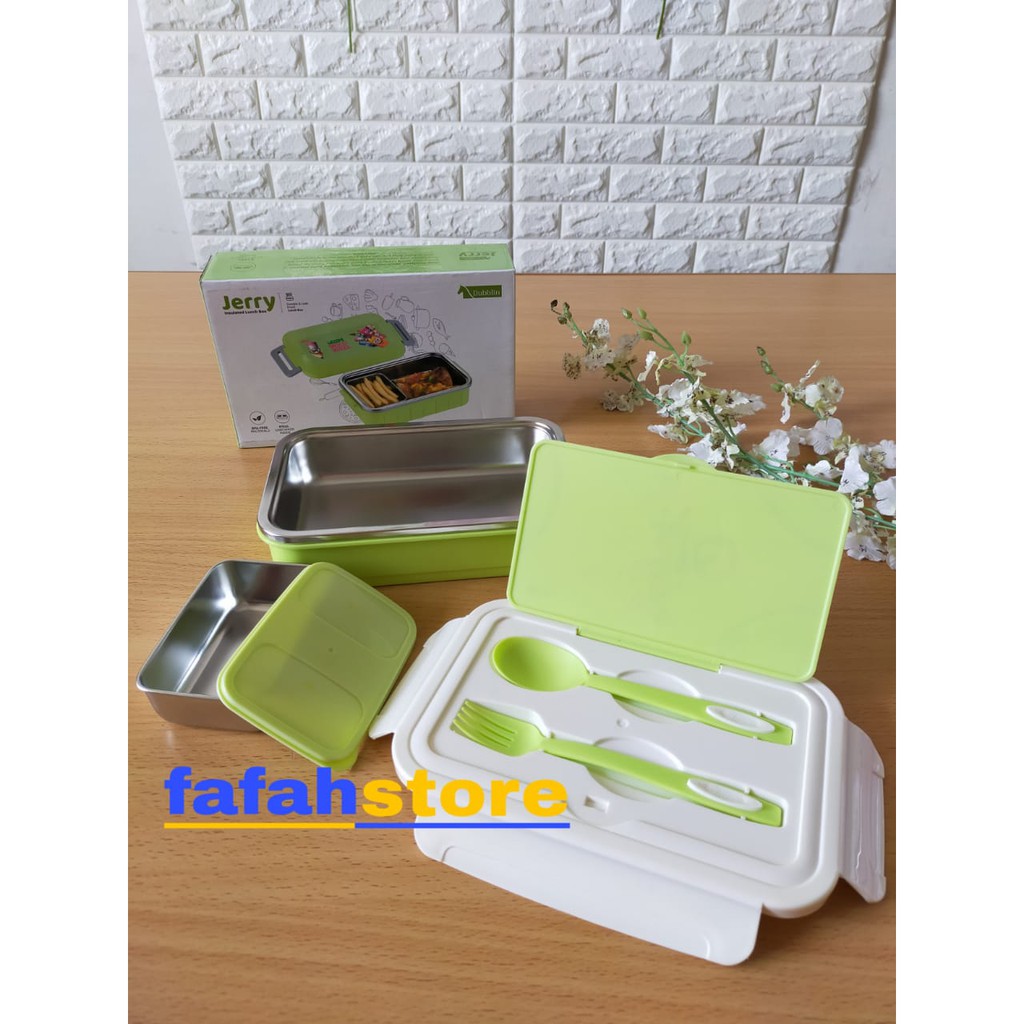 Lunch Box Dubblin Stainless TOM DBN-1799 . BEKAL MAKAN DUBBLIN 1799