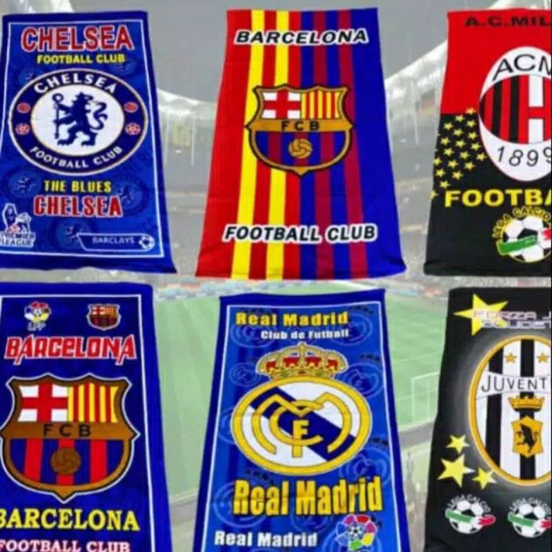 HANDUK MANDI MOTIF BOLA JUMBO DEWASA TEBAL BEST SELLER