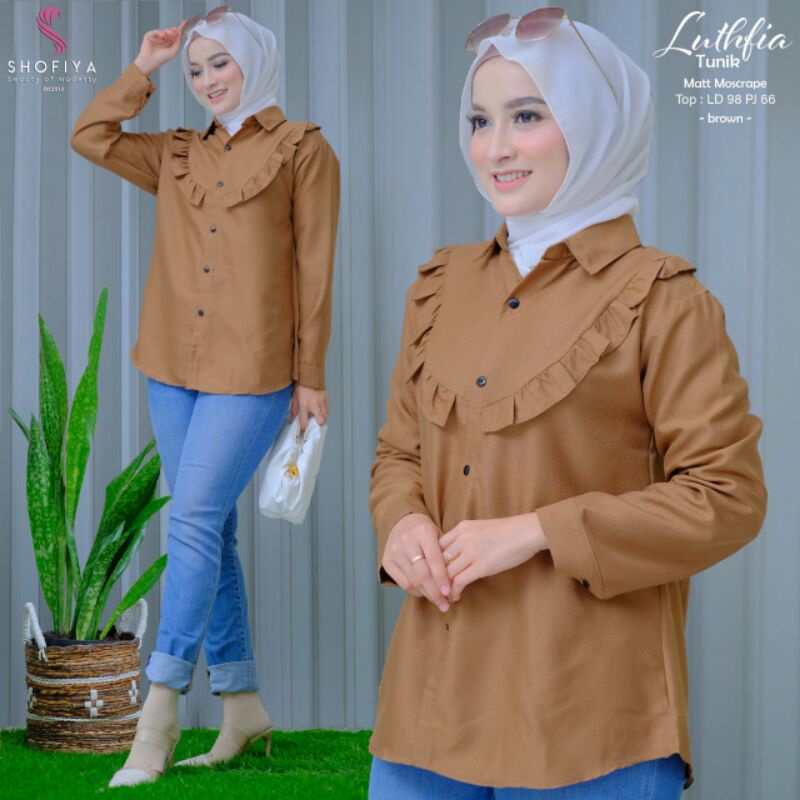 LUTHFIA Tunik by Shofiya