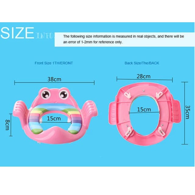 Dudukan toilet anak potty seat training ring closet with handle