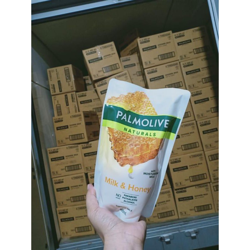 SABUN PALMOLIVE 400ml HARGA 1 KARTON 12 PCS