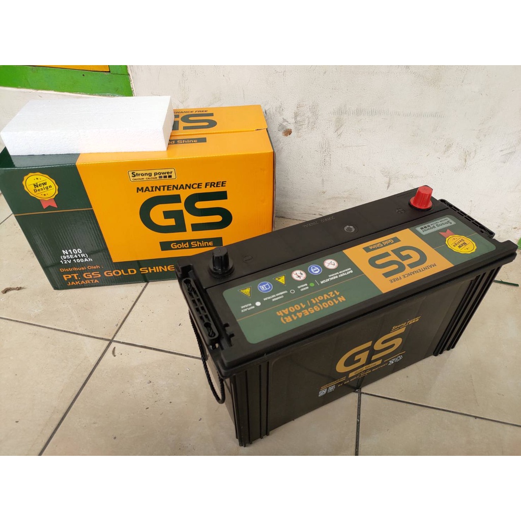 AKI GENSET N100 GS MF 12 VOLT 100 AMPERE