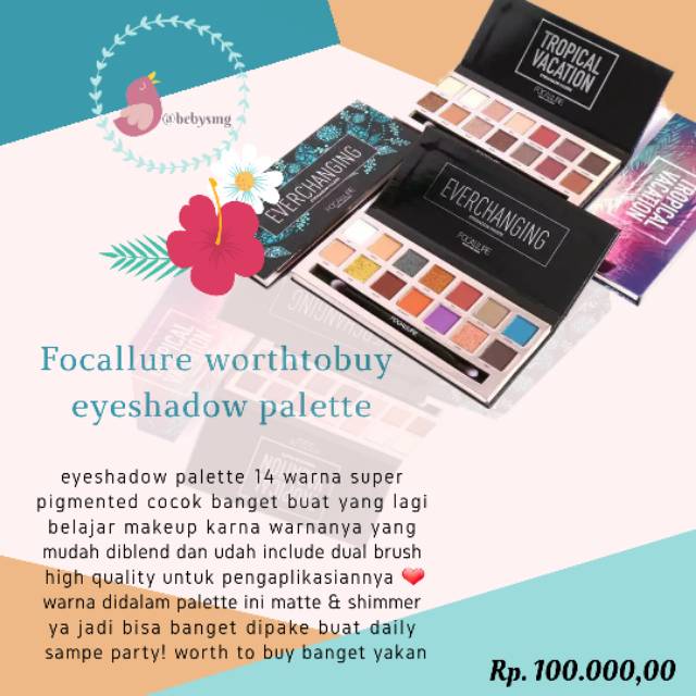 Focallure eyeshadow palette