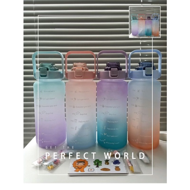 OBRAL BOTOL MINUM ORI YIBEN / BOTOL GRADASI 2 LITER