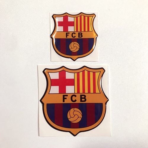 

Stiker BARCELONA FC Stiker Bola Emblem Timbul 3D