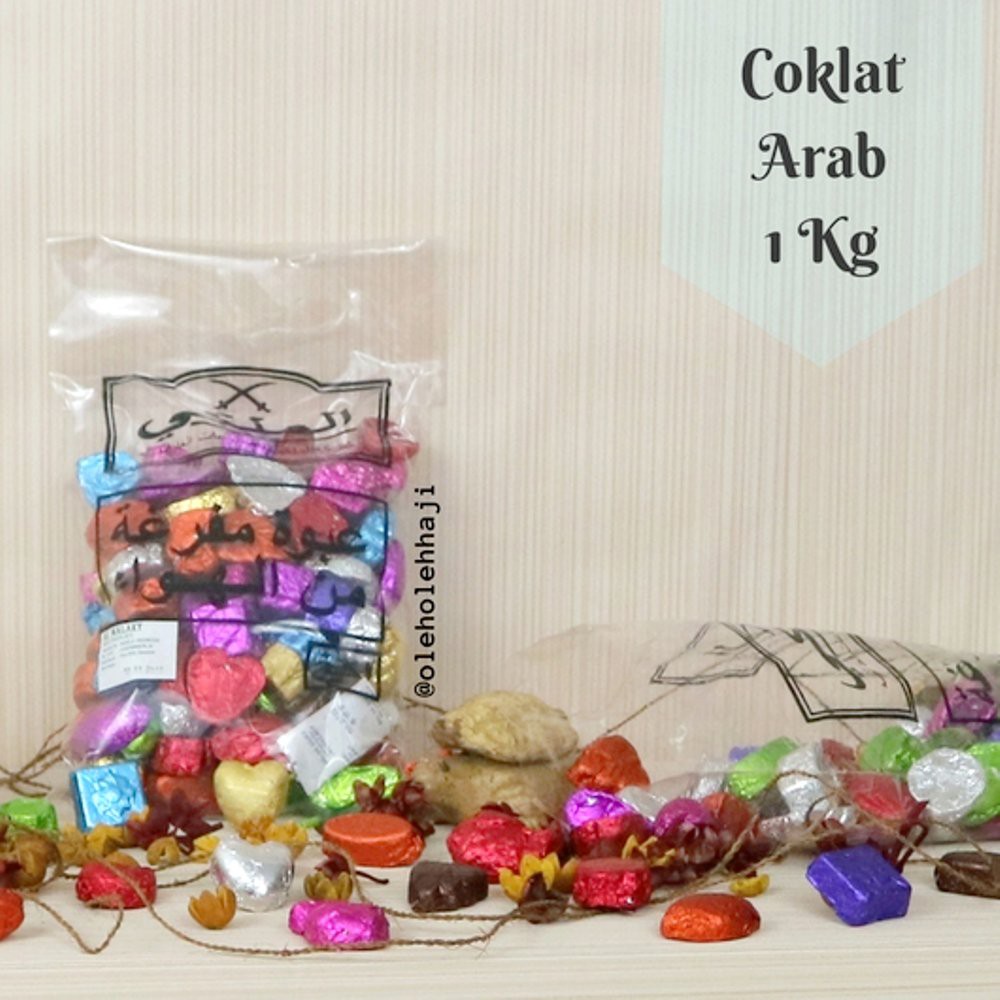 

Coklat Arab Kemasan Alumunium Foil 1 Kg termurah