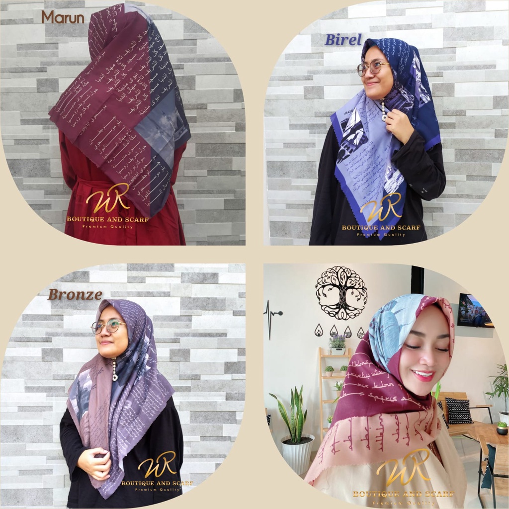 HIJAB KORAN ARAB /HIJAB VOAL MOTIF KOREA /HIJAB VIRAL KORAN ARAB-1