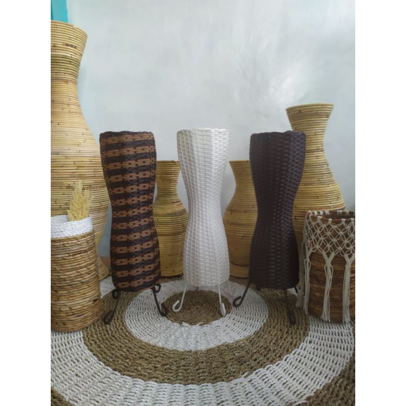 POT ROTAN SINTETIS STANDING POT MINIMALIS