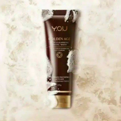 Y.O.U GOLDEN AGE DEEP CLEANSING FACIAL WASH