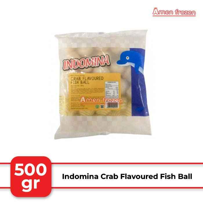 

INDOMINA CRAB FLAVOURED FISH BALL