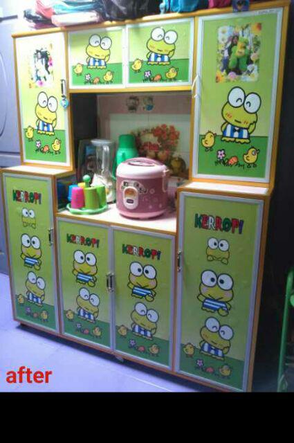 Stiker Kulkas 2 Pintu