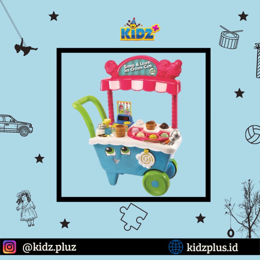 Sewa Leapfrog Scoop and Learn Ice Cream Cart