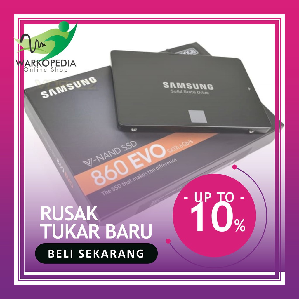 SSD Samsung 860 EVO 250GB BUKAN 128GB 500GB Murah