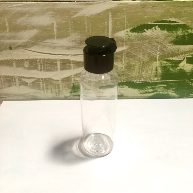 Botol Plastik BR 100ml Fliptop (eceran)