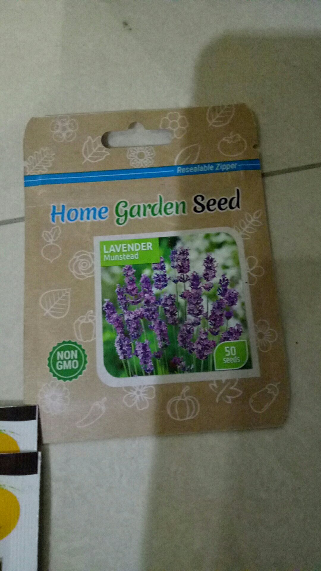Benih Lavender Munstead 50 Biji – Kemasan Foil