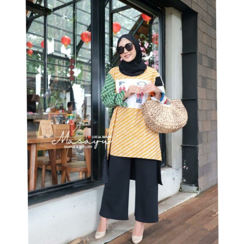 Tunik Batik Simbok Maxy