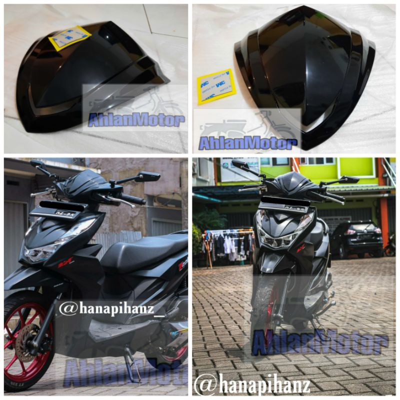 Visor Costum Beat DELUX  2020-2021/Visor Beat new 2020-2021/Visor Beat New LED 2020 Seris JENONG