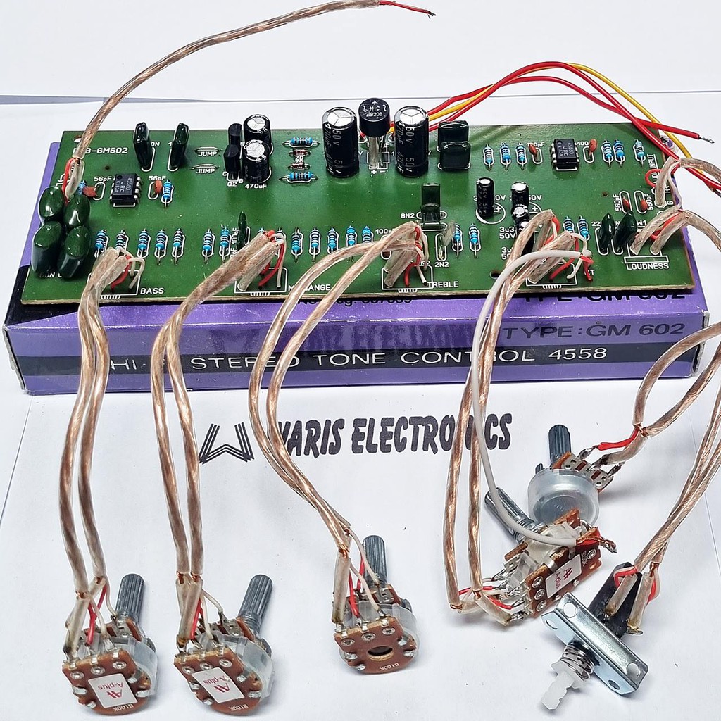 kit Hi Fi Tone Control Stereo GM 602