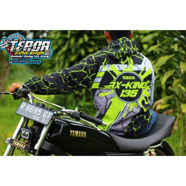 Jaket Rx king full printing