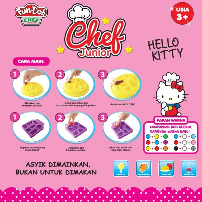 Fun-Doh x Hello Kitty Chef Junior