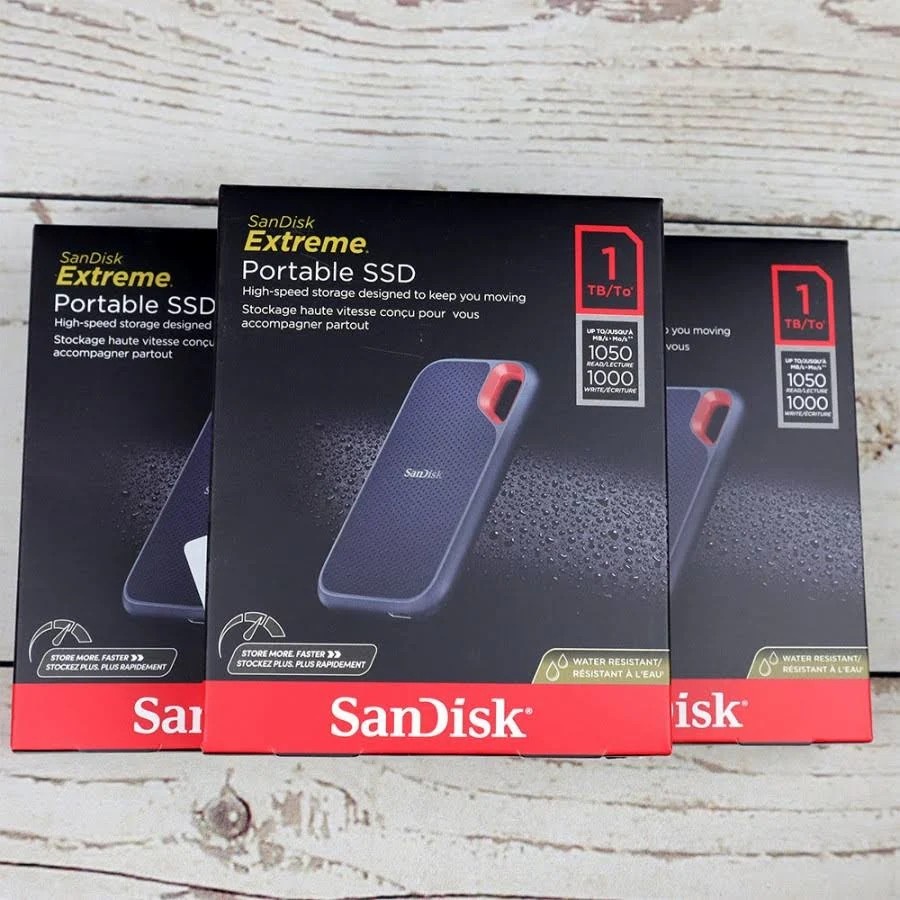 Sandisk Extreme Portable V2 SDSSDE61-1T00-G25 1TB -Portable Ssd Usb3.2