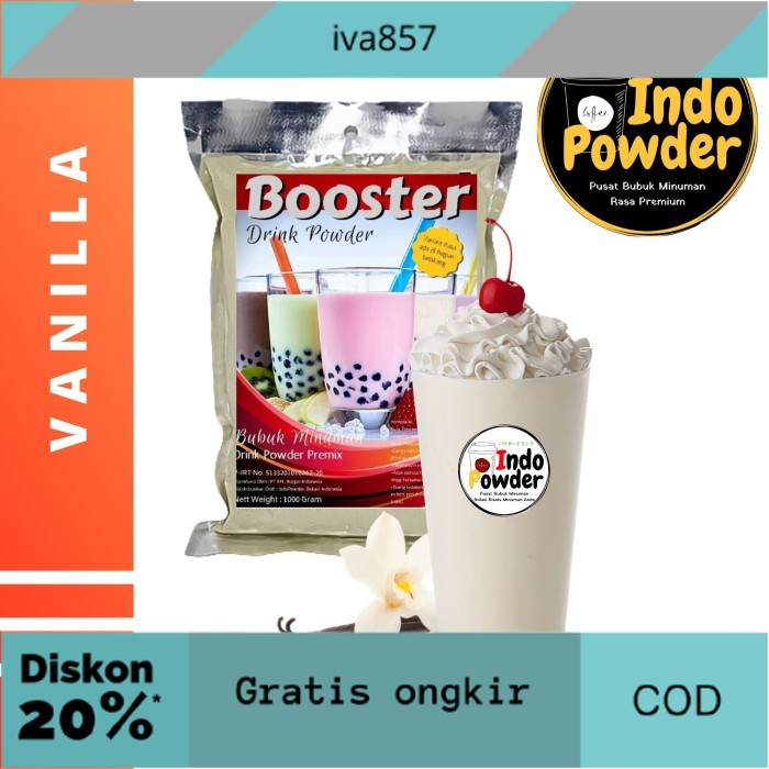 

PROMO Bubuk Minuman VANILLA 1Kg - Bubuk VANILLA 1Kg - VANNILLA Bubuk 1Kg GRATIS ONGKIR