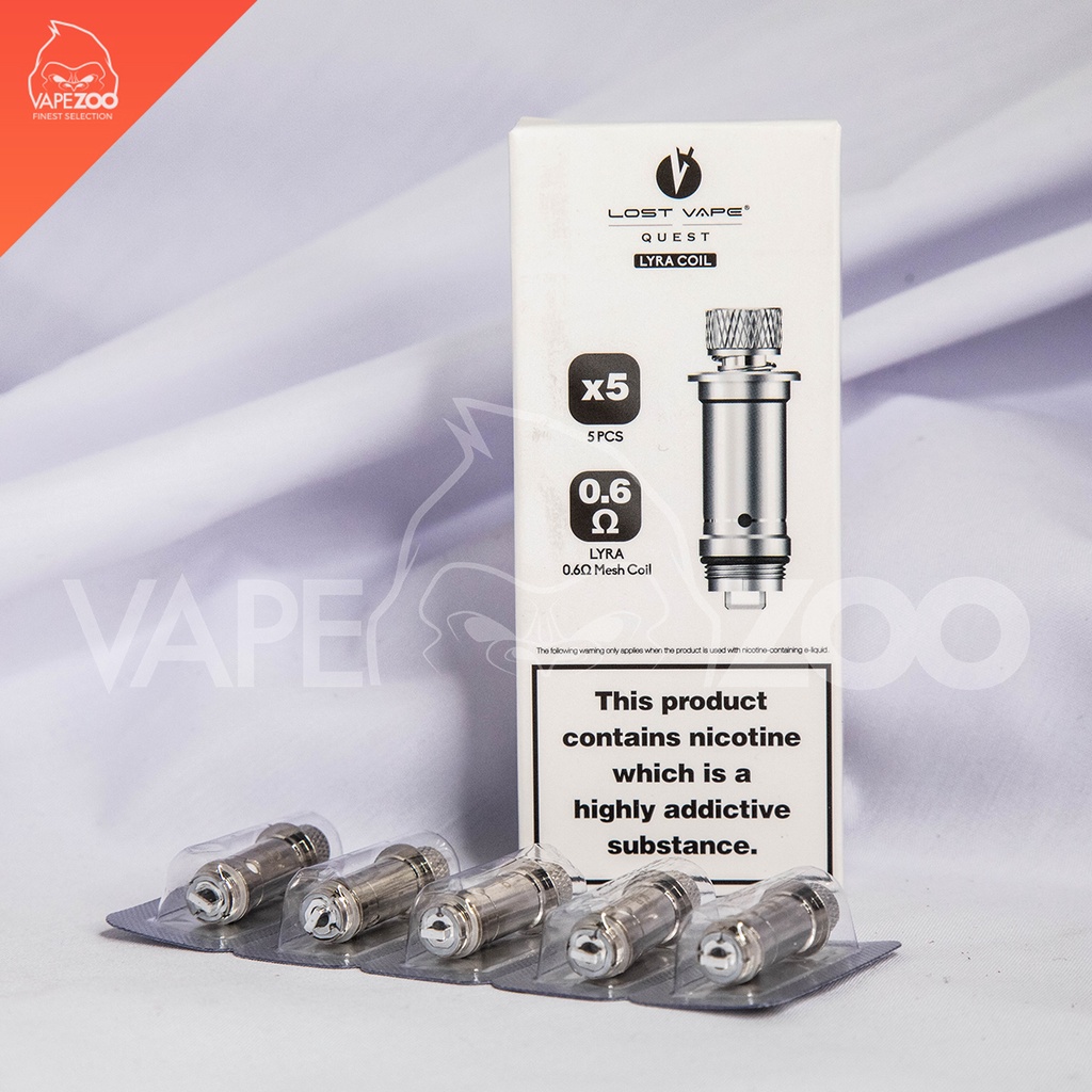 Lost Vape Lyra Replacement Coils 0,6 Ohm (5pcs/pack)