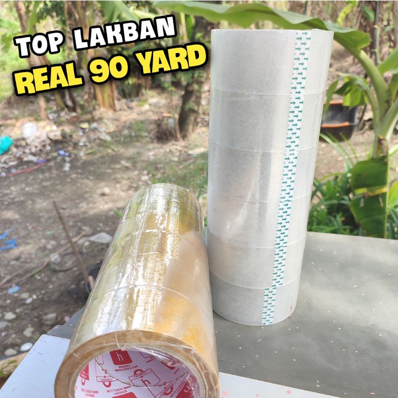 

LAKBAN BENING DAN COKLAT UK45MM 90 YARD ISI 6 (1 SLOP)