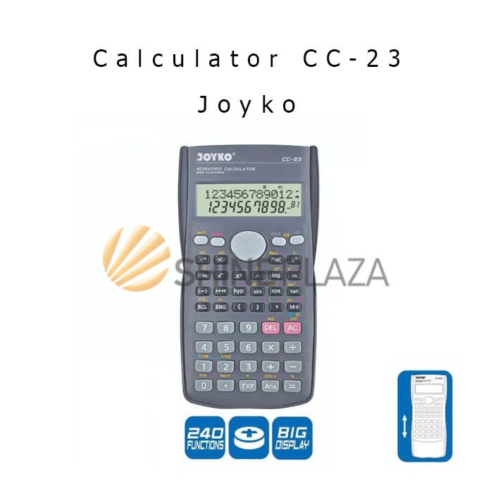 

Calculator Scientific Joyko Cc-23 - Kalkulator Joyko Scientific Cc-23