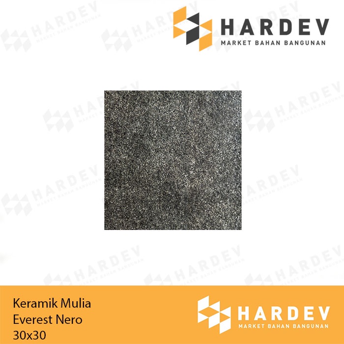 KERAMIK MULIA 30X30 EVEREST NERO