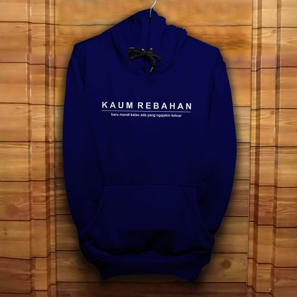 Bisa COD Hoodie Pria / Hodie Pria  / Jaket Pria Kaum Rebahan Jumper Pria Bahan Fleece UK L-XL