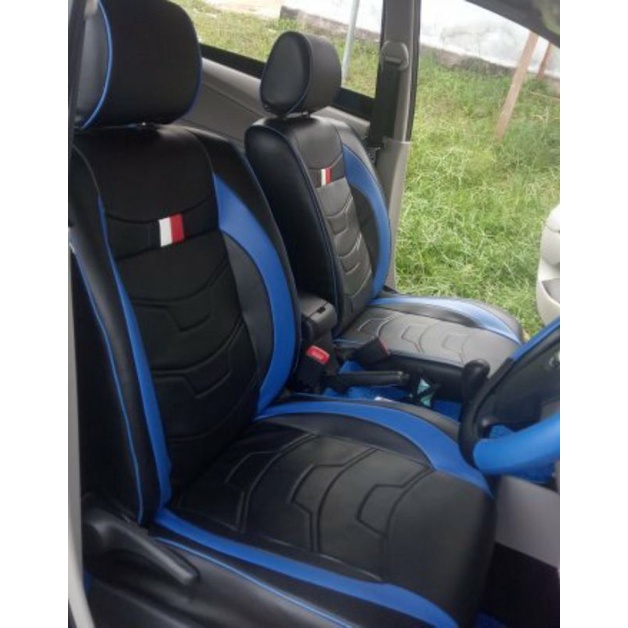 Sarung Jok Mobil Ertiga Livina Xenia Innova Innova Rebon Avanza Terios Mobilio Brv Calya Pajero Sport Sigra Datsun 3B Kijang Lgx Kijang Super Kijang Roper X-Pander  Dll(Full Set)-1