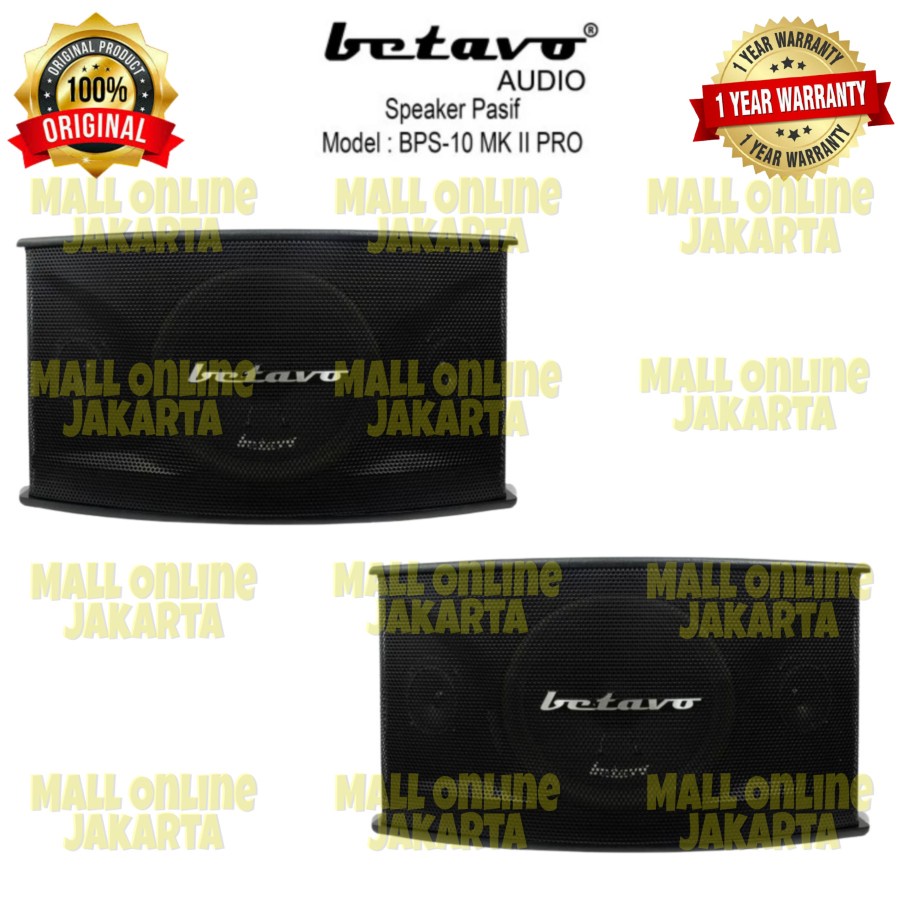 Speaker 10 inch Betavo bps 10 Mk II pro pasif bps10 mk 2 pro original