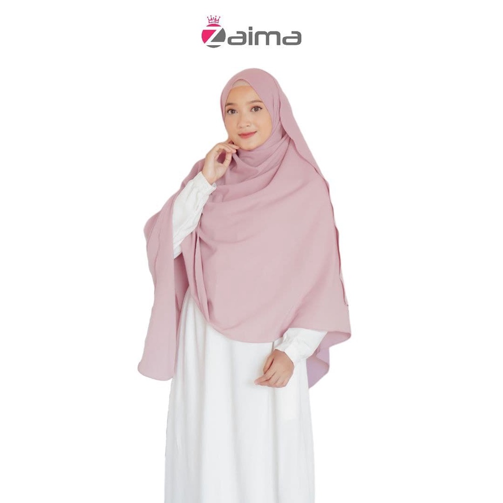 Pashmina Jumbo Syari 200 x 100 Lebar Besar Diamond Italiano-Dusty purple