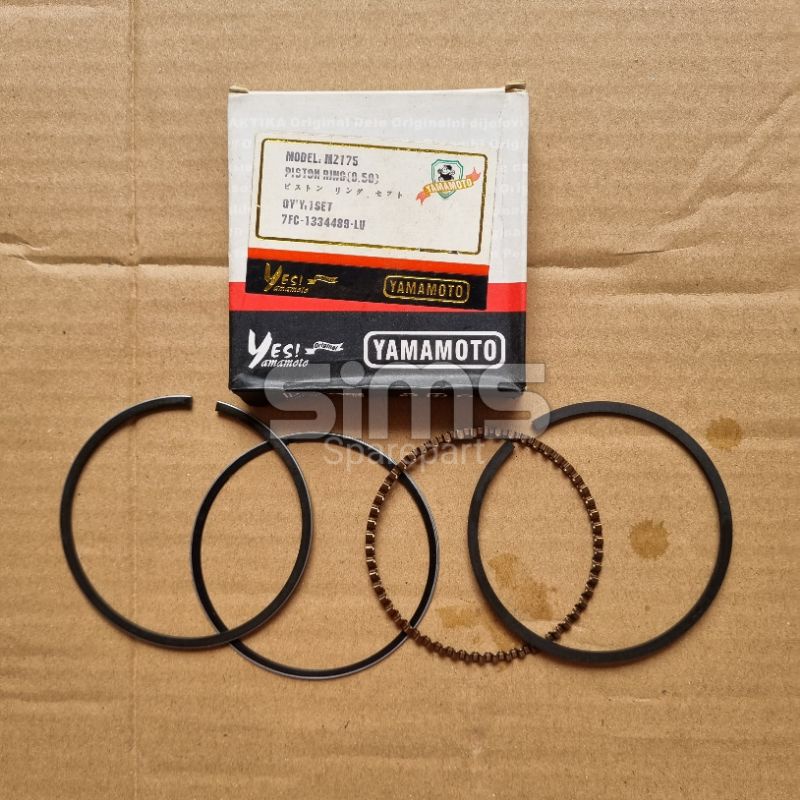 MZ175 Piston Ring Size 0,50