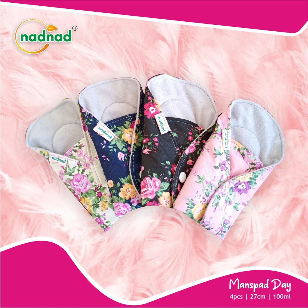 Menspad NadNad  Reguler Pembalut Kain Cuci Ulang 1 pcs