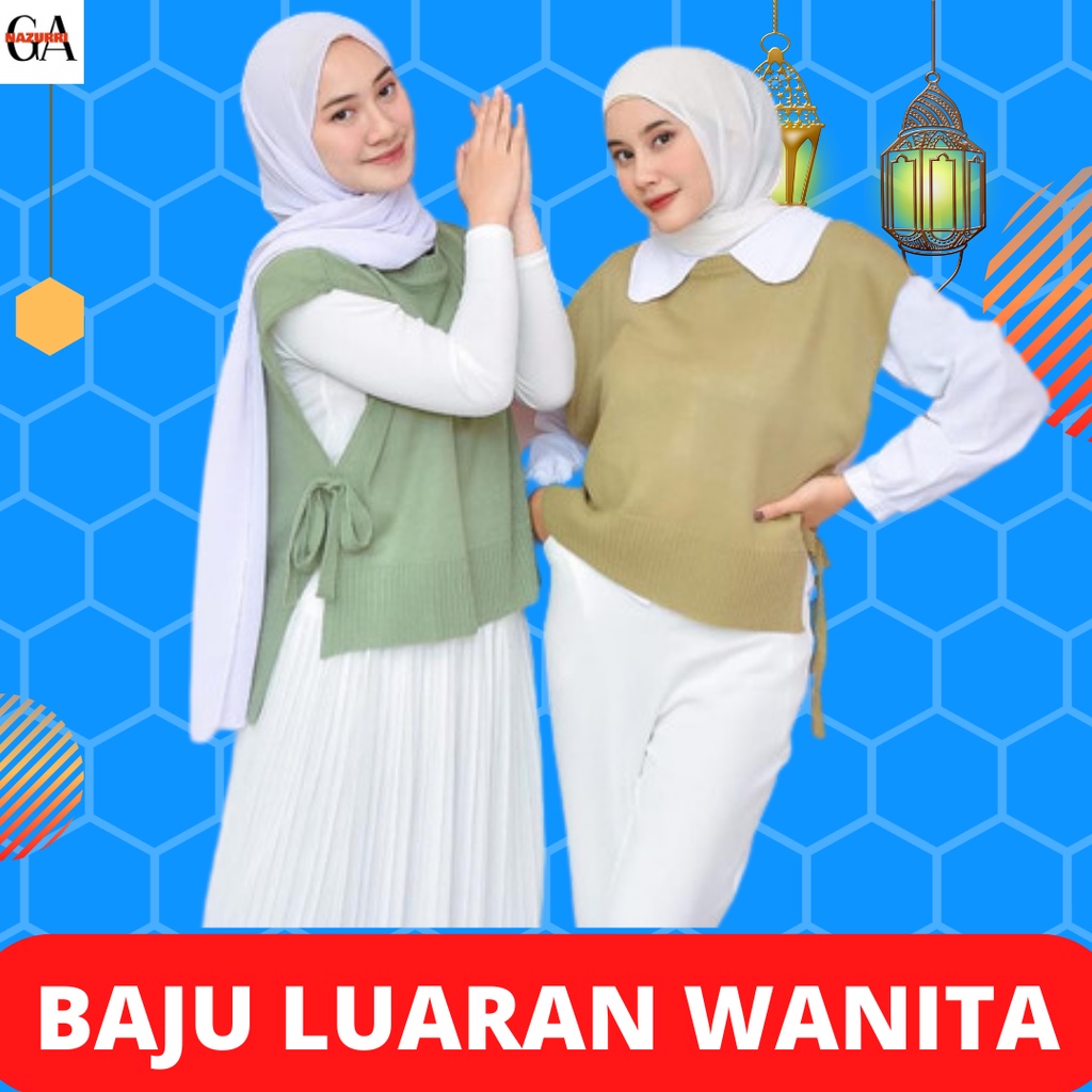 Baju Jaket Rompi Suiter Luaran Rajut Adem Hangat Wanita Import Tebal Premium Oversize Korea Style