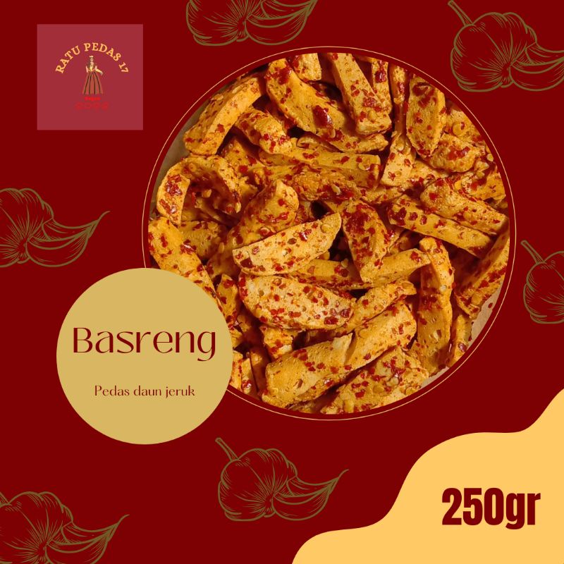 

basreng pedas daun jeruk 250gr